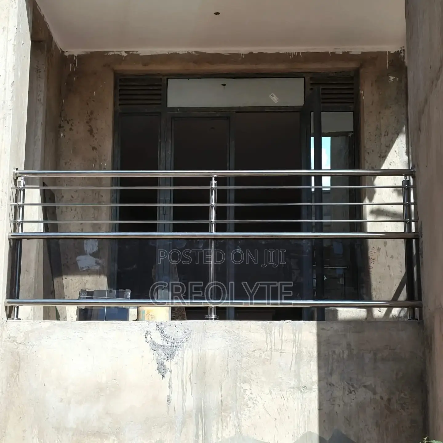 Stainless Steel Horizontal Rail Balcony Balustrade –