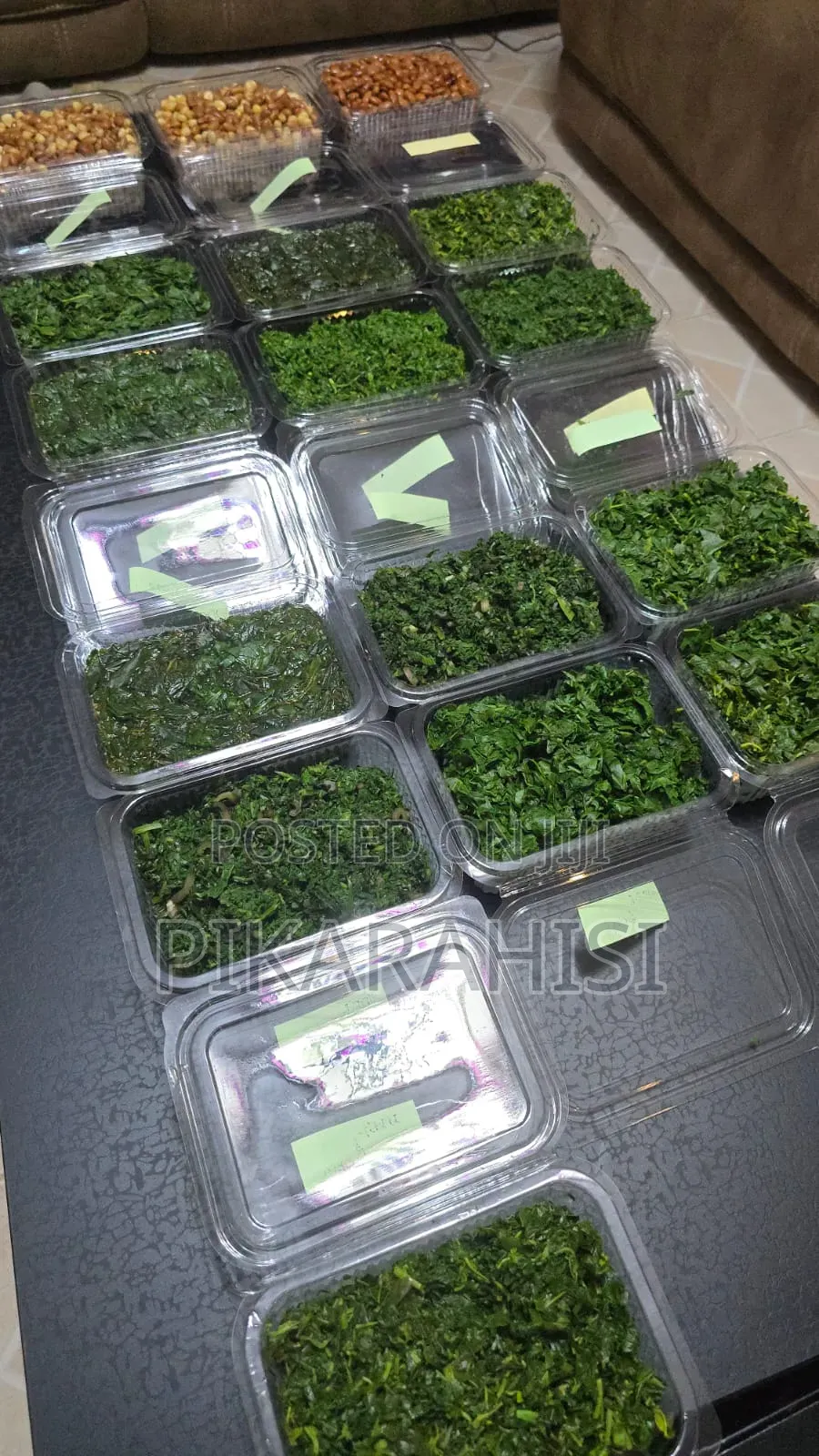 Kienyeji Vegetables (Pre Boiled)