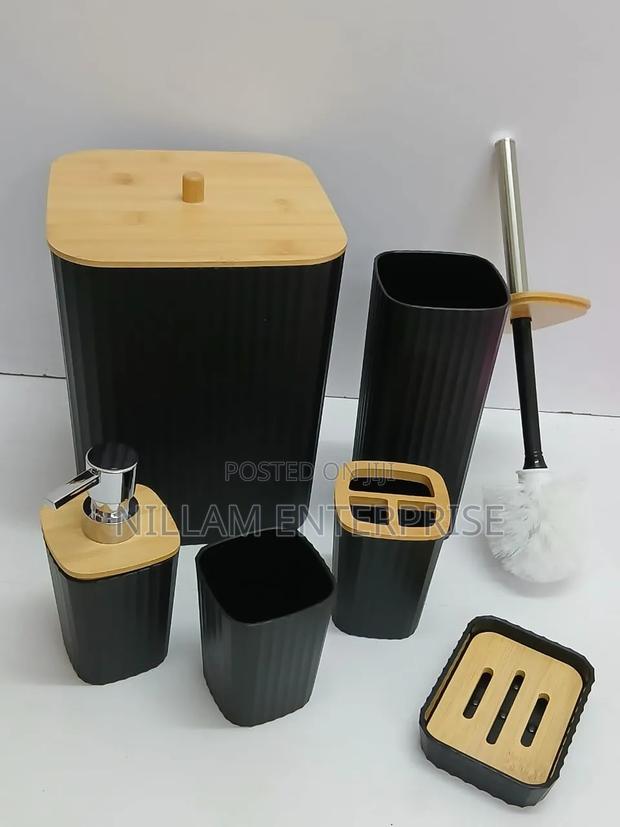 6 In1 Bathroom Accessories Set