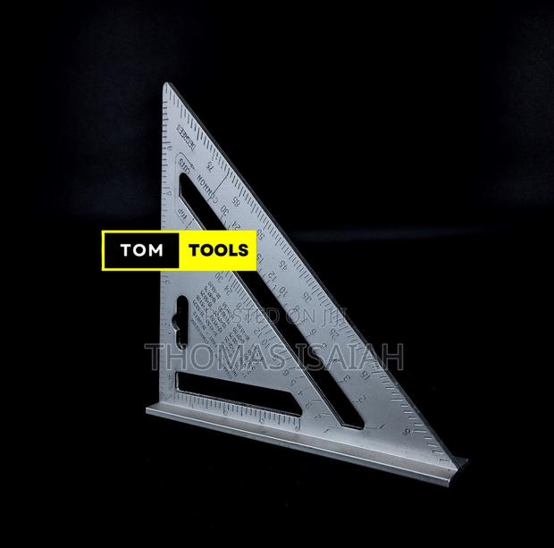 190mm 7.5 Inch Aluminum Rafter Square Carpenters Square