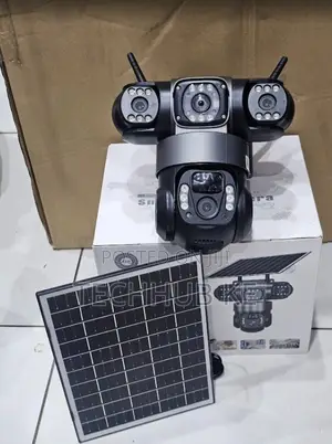Solar Powered 4g CCTV Camera With Remote Phone Monitoring Night Vision