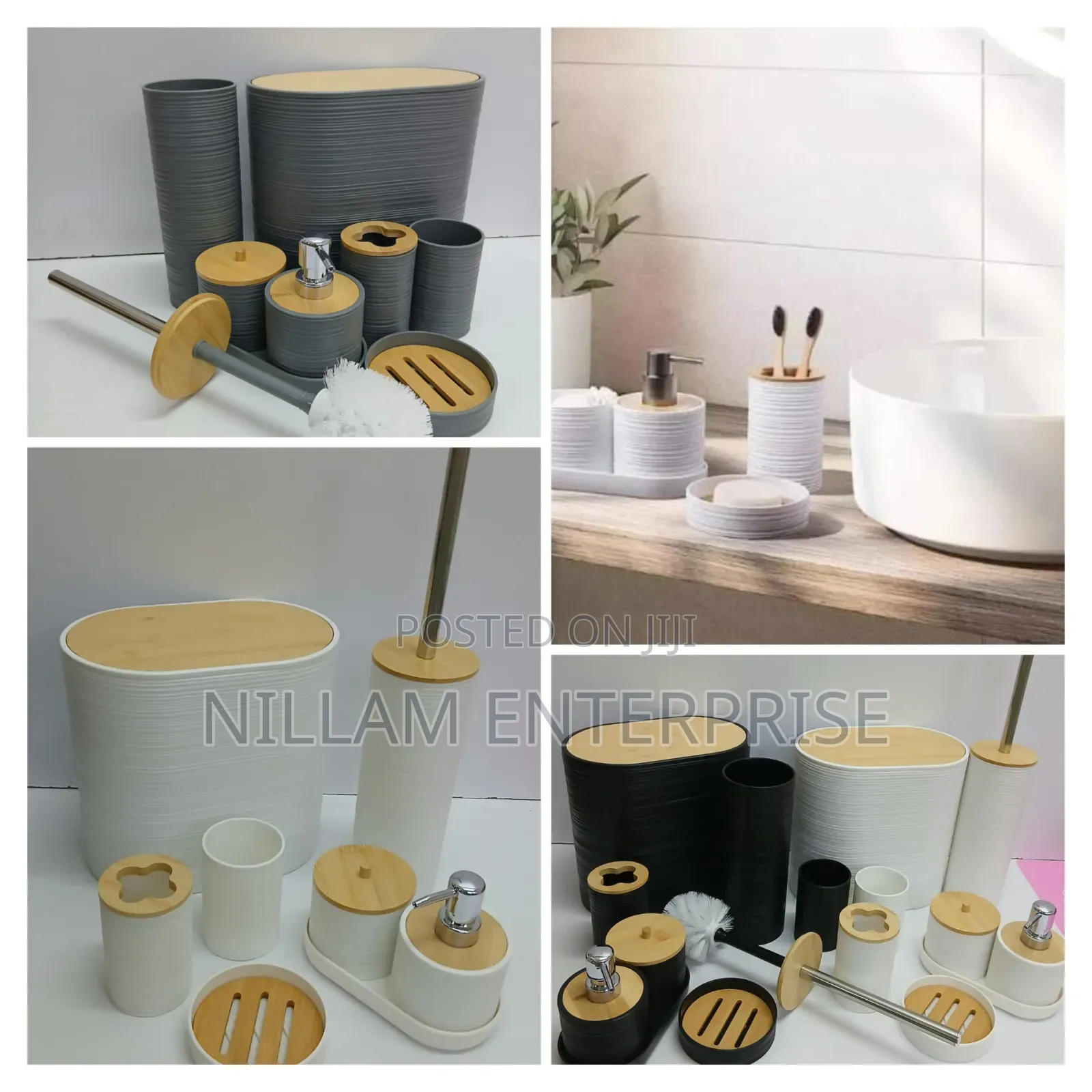 8 in 1 PCS Bathroom Organizer Set*