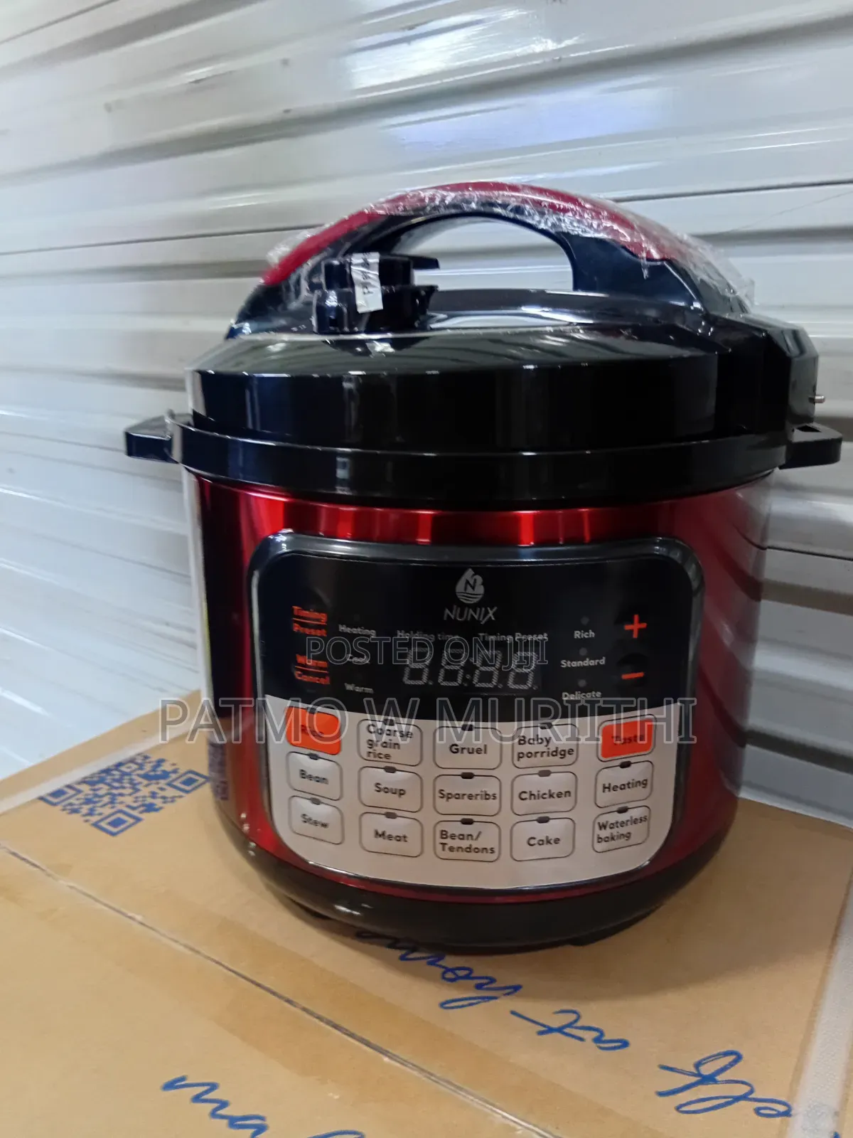 Nunix 5litres Electric Pressure Cooker