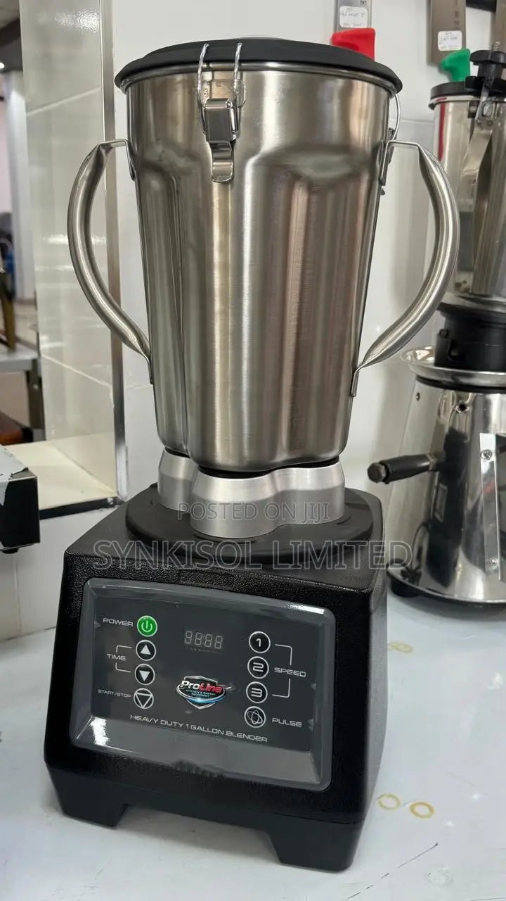 Commercial Blender With Stainless Steel Jar