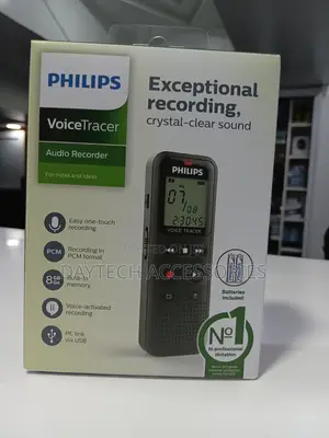 Philips Voice Tracer Dvt1160 Audio Recorder 8 Gb Gray