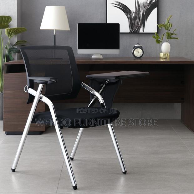 Office Chairs; Visitors Mesh Foldable Chair With Pad