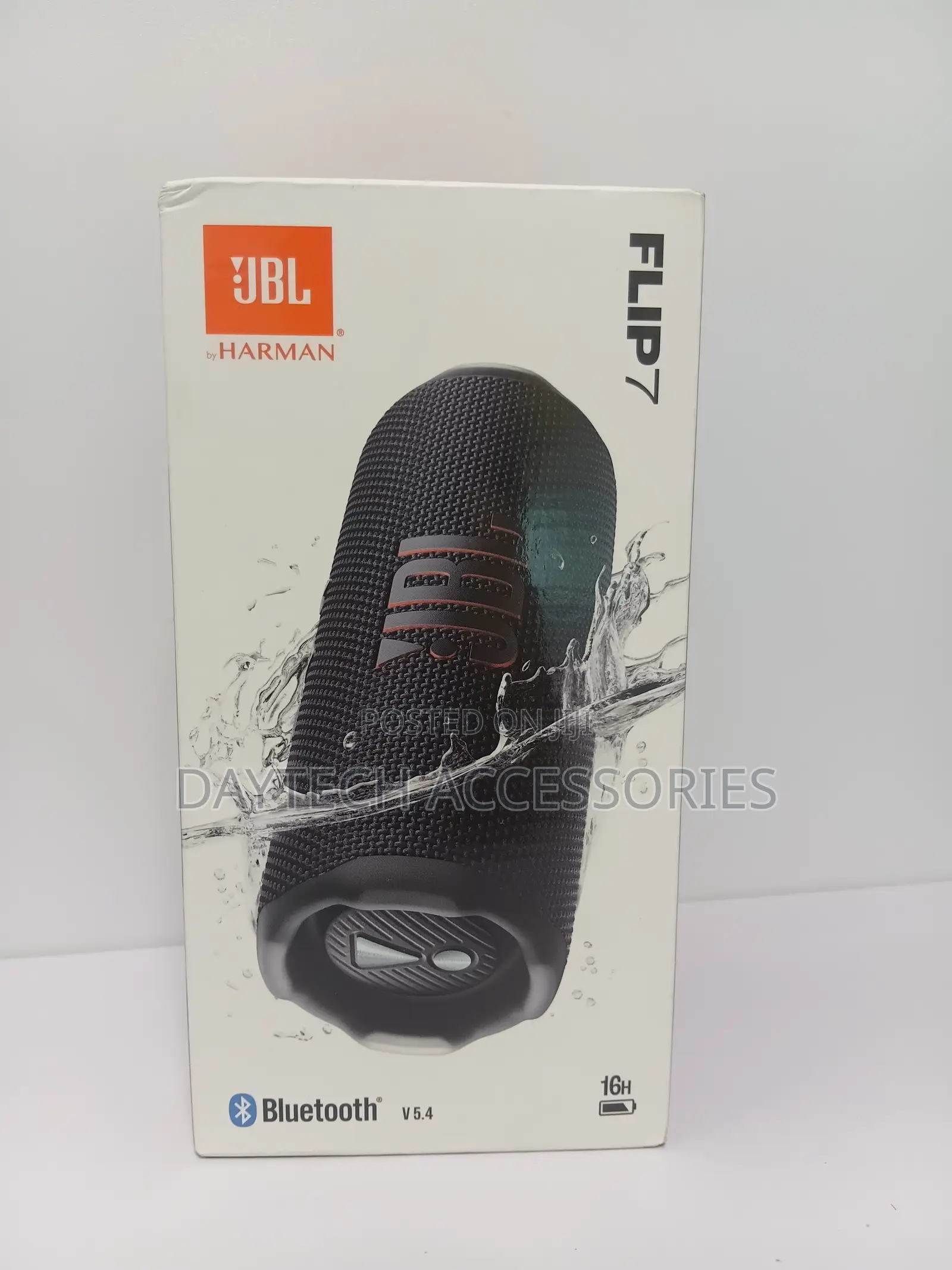 JBL Flip 7 Port Waterproof Speaker 35w - Black