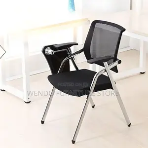 Office Chairs; Visitors Mesh Foldable Chair With Pad
