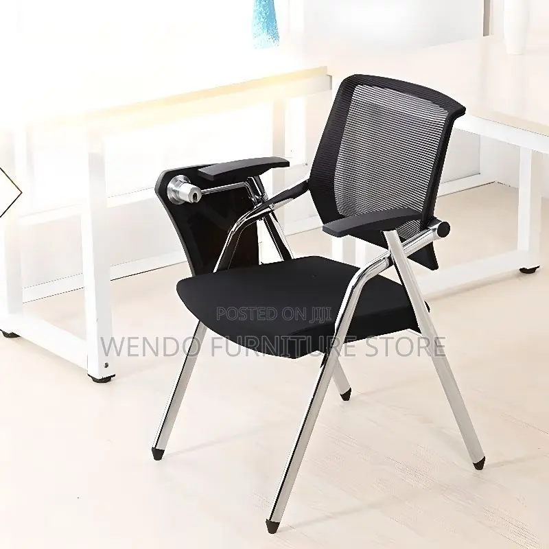 Office Chairs; Visitors Mesh Foldable Chair With Pad