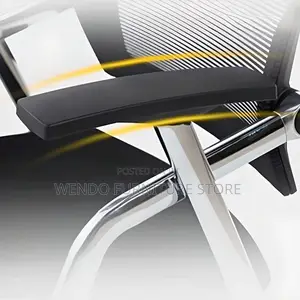 Office Chairs; Visitors Mesh Foldable Chair With Pad