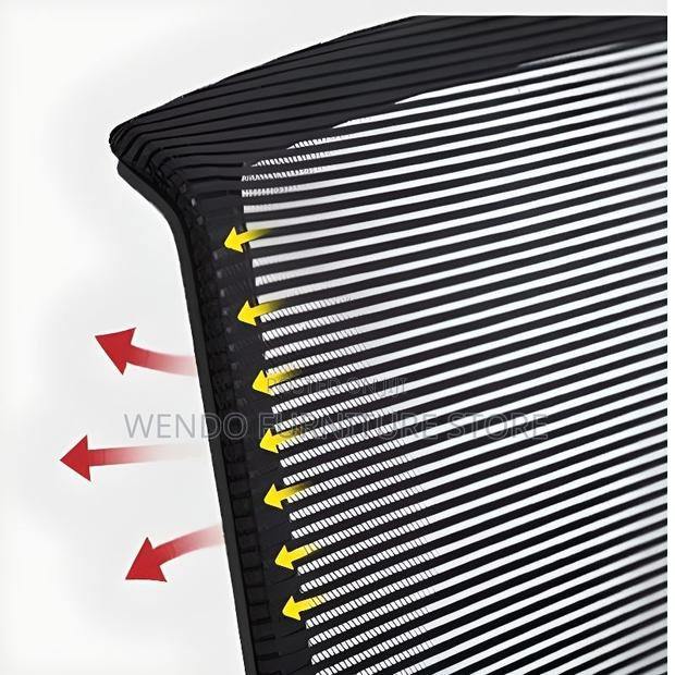 Office Chairs; Visitors Mesh Foldable Chair With Pad - thumbnail 6