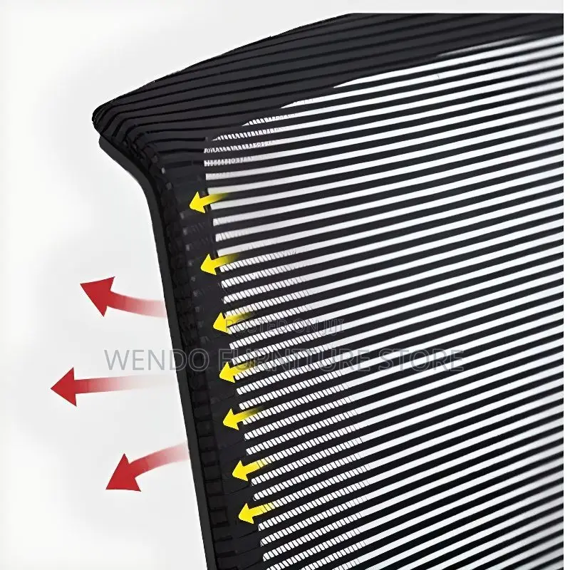 Office Chairs; Visitors Mesh Foldable Chair With Pad