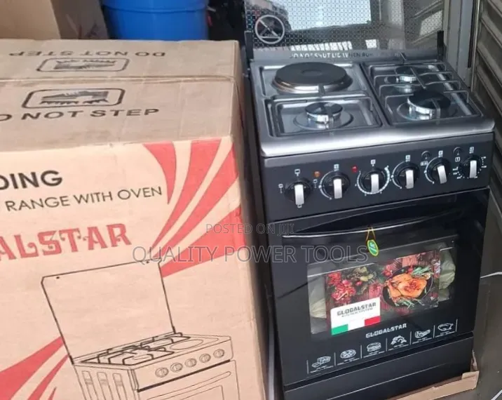 Globalstar 3gas 1hotplate 60*60 Standing Cooker With Electric Oven