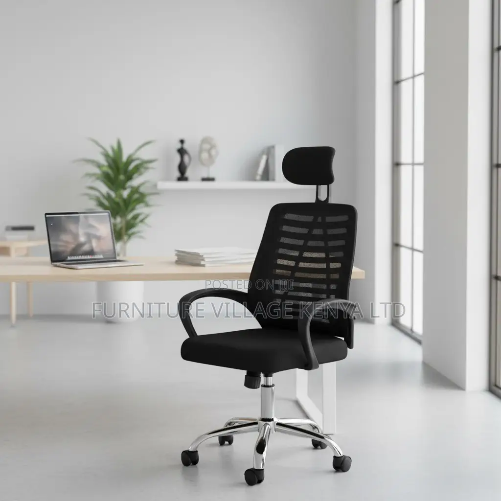 Headrest Swivel Computer Chair.