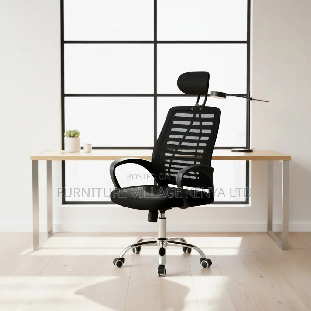Headrest Swivel Computer Chair.