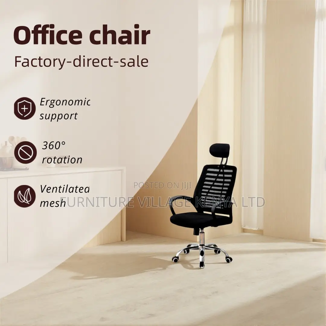 Headrest Swivel Computer Chair.