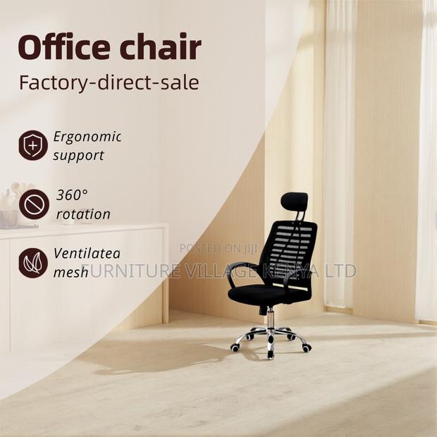 Headrest Swivel Computer Chair. - thumbnail 10