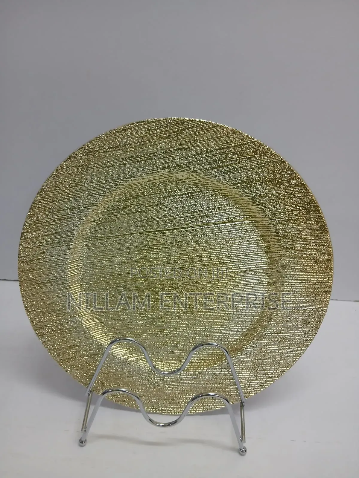 Classy Decor Piece Charger Plates
