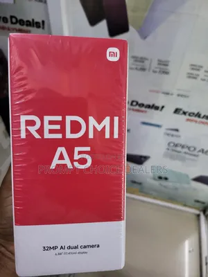 New Xiaomi Redmi A5 4G 64 GB Red