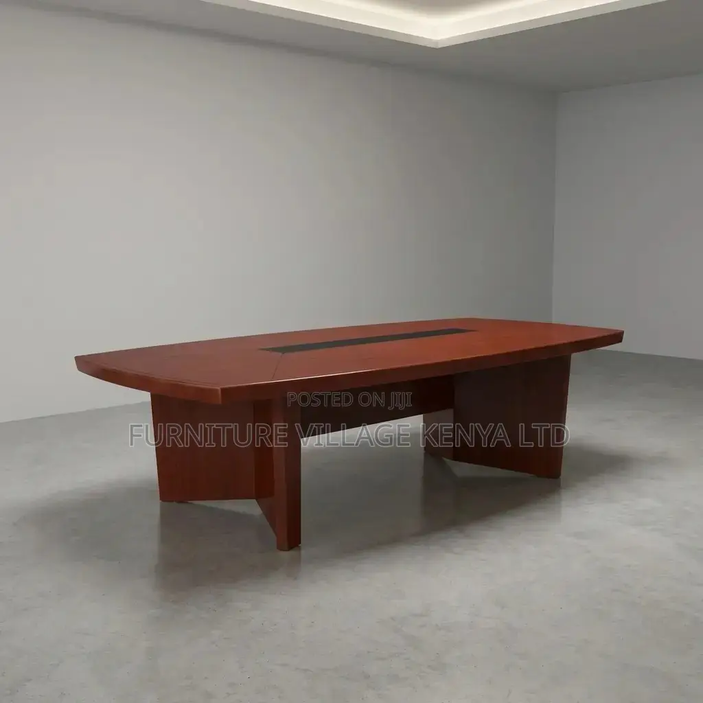 300cm Mahogany Conference Table.