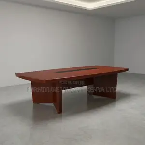 300cm Mahogany Conference Table.
