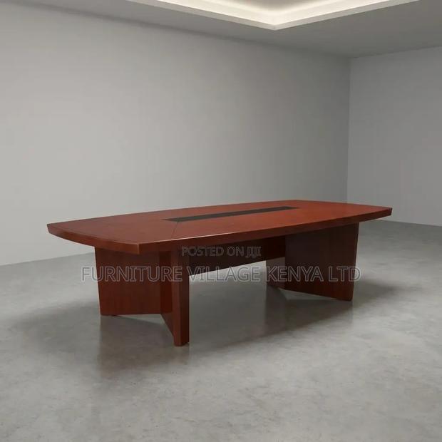 300cm Mahogany Conference Table.