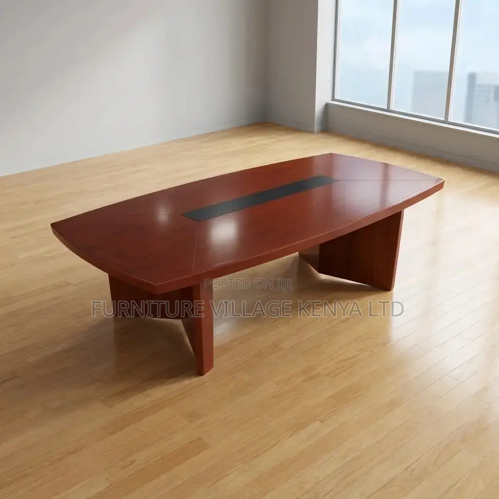 300cm Mahogany Conference Table.