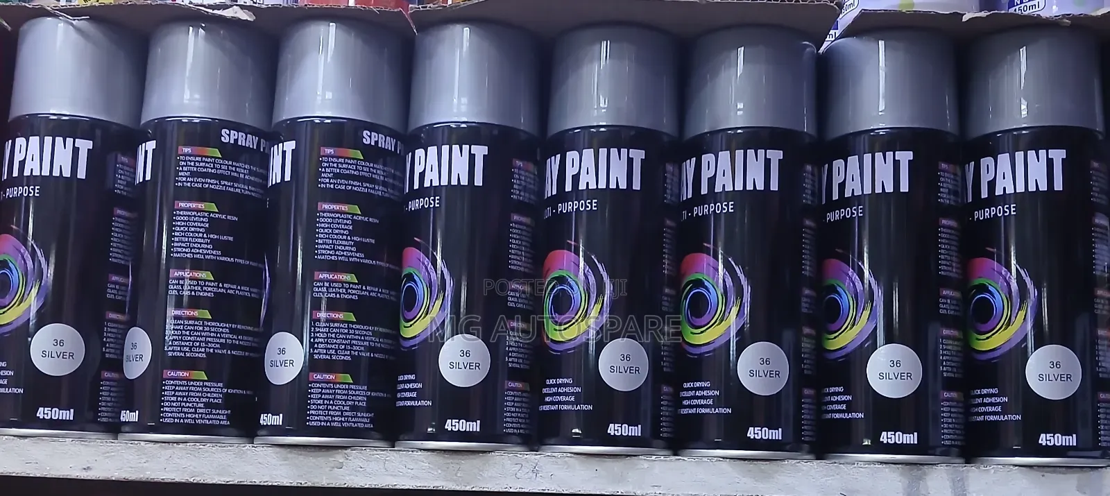 Spray Paint Silver
