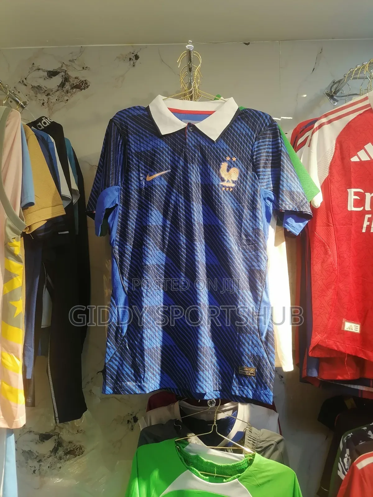 France Home Kit World Cup Jersey