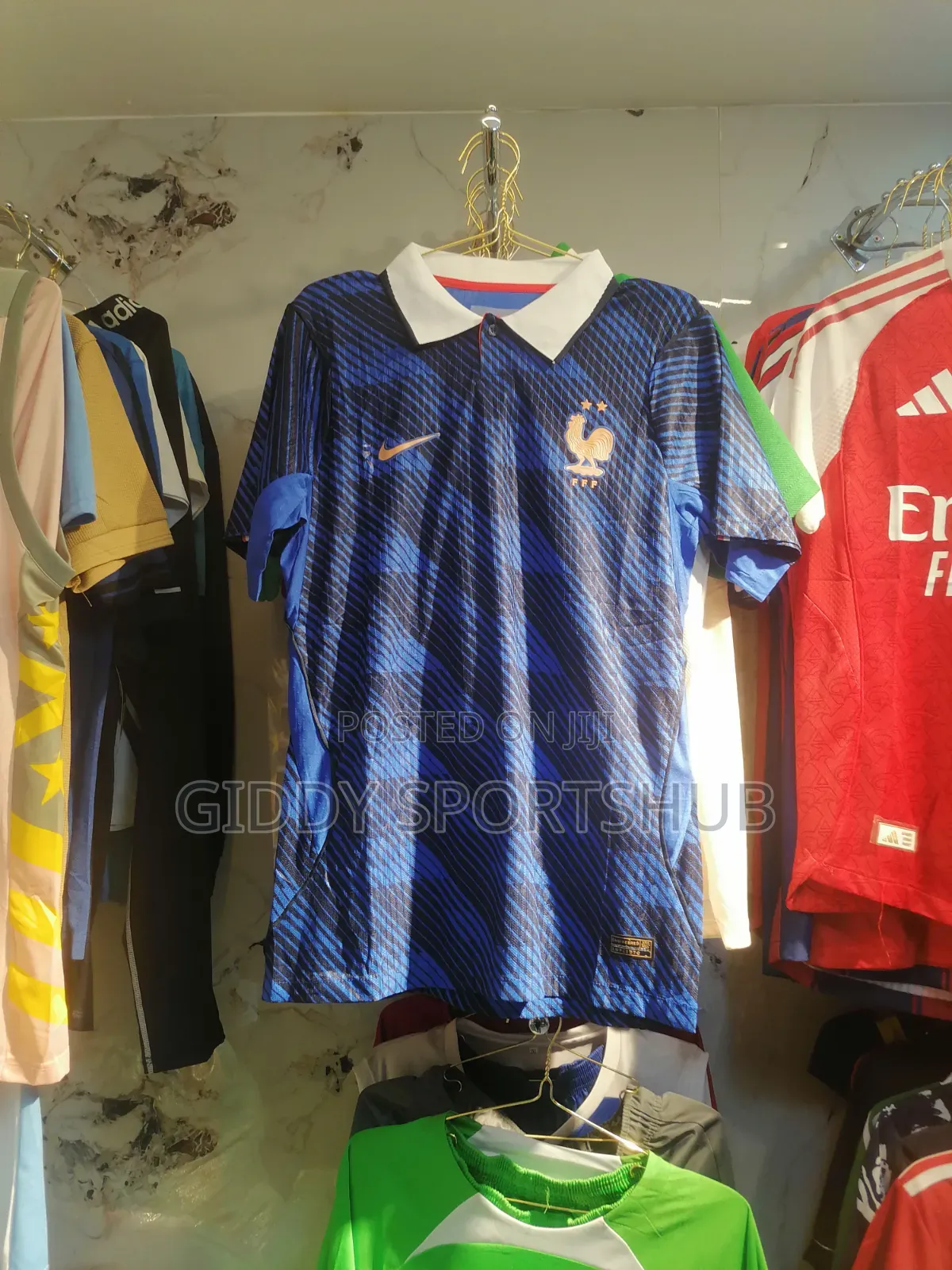 France Home Kit World Cup Jersey
