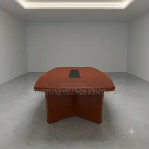 300cm Mahogany Conference Table.