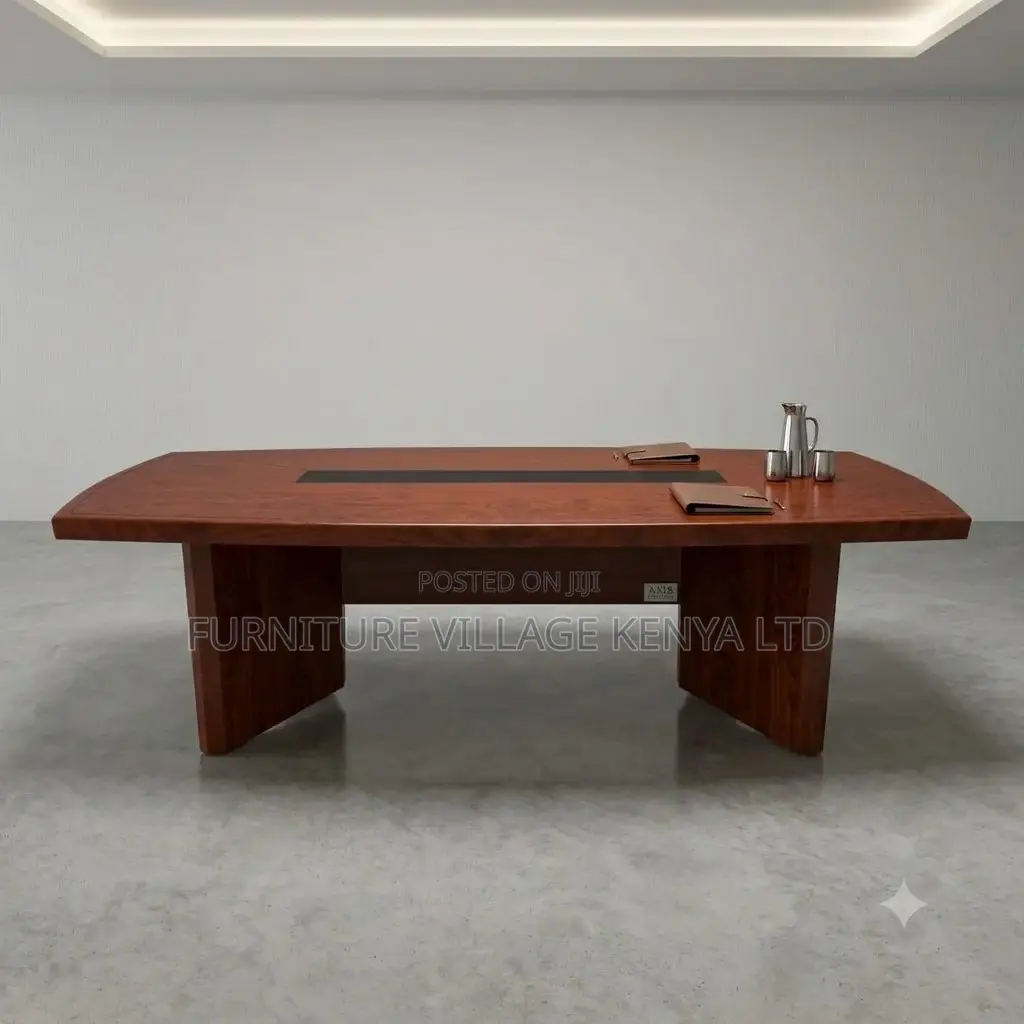300cm Mahogany Conference Table.