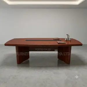 300cm Mahogany Conference Table.