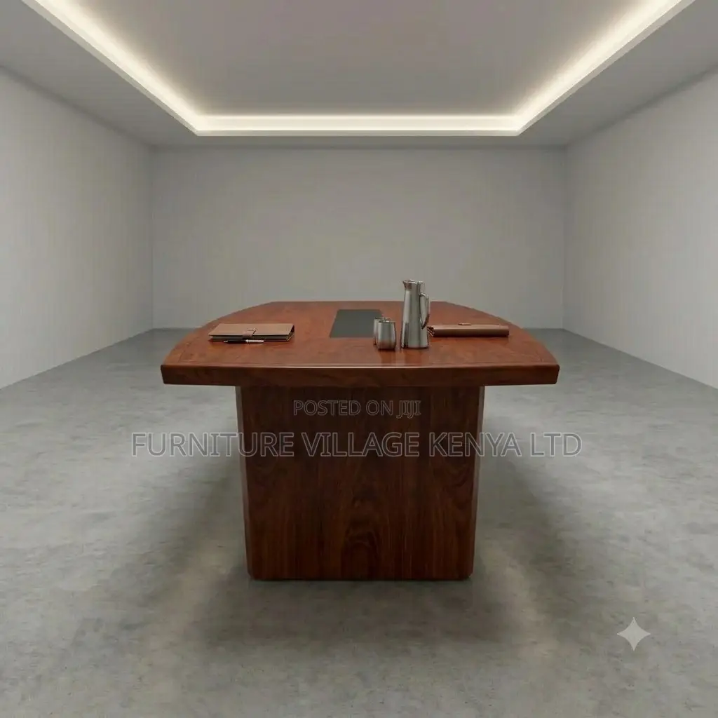 300cm Mahogany Conference Table.