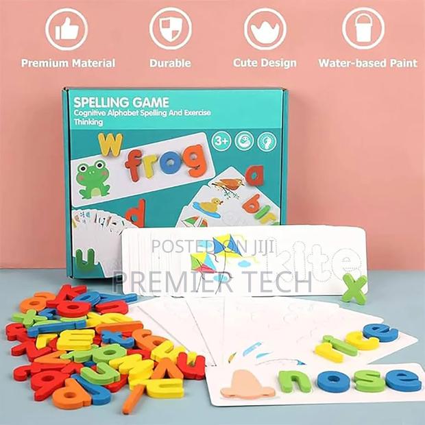Wooden Spelling Game