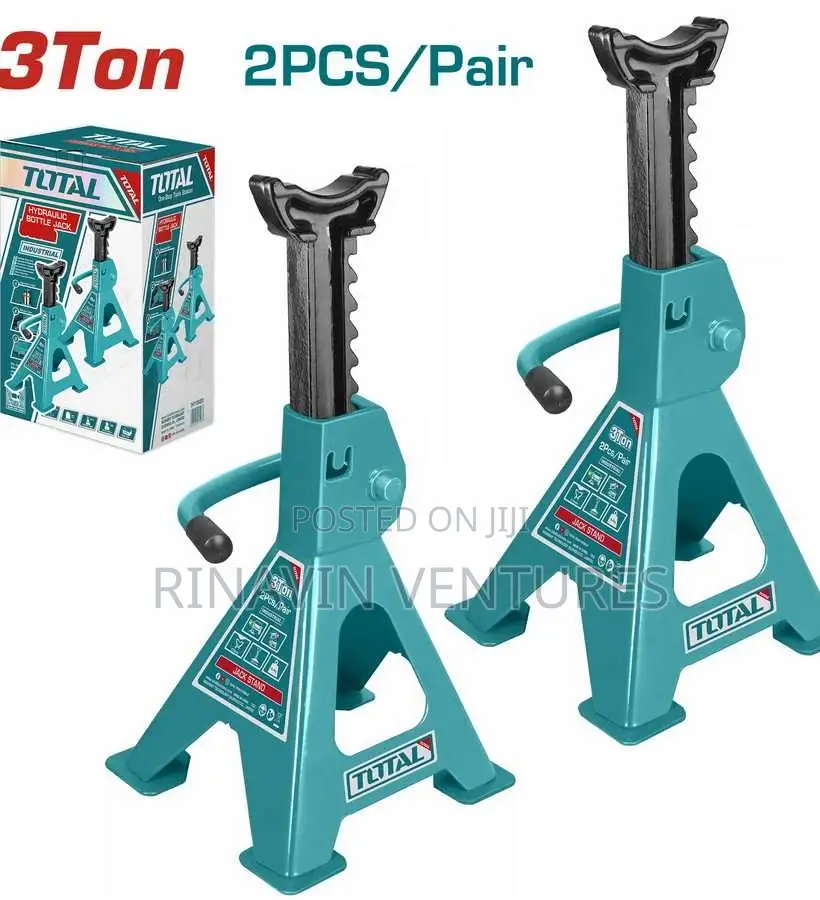 Total Thjs0301 Jack Stand 2pcs/Pair3ton