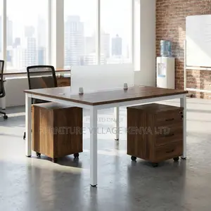 Modern 2-Seater Workstation.