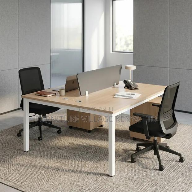 Modern 2-Seater Workstation. - thumbnail 6