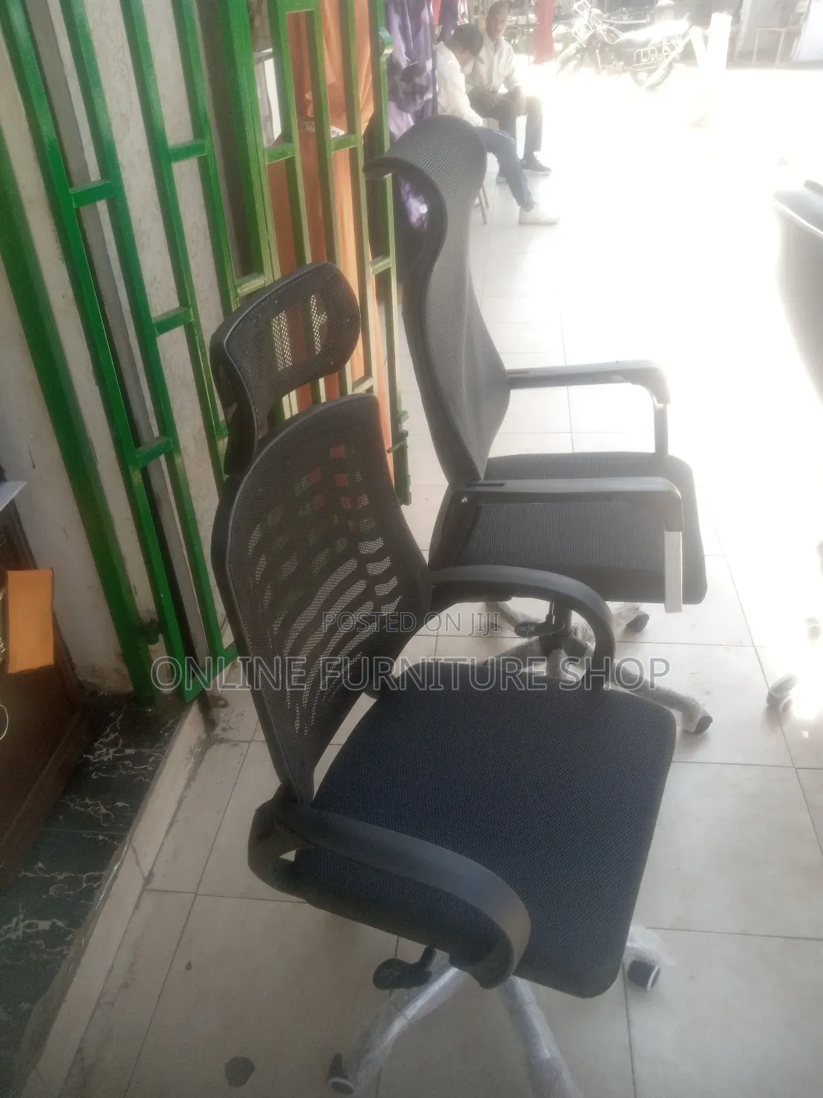 Office Chair With High Headrest