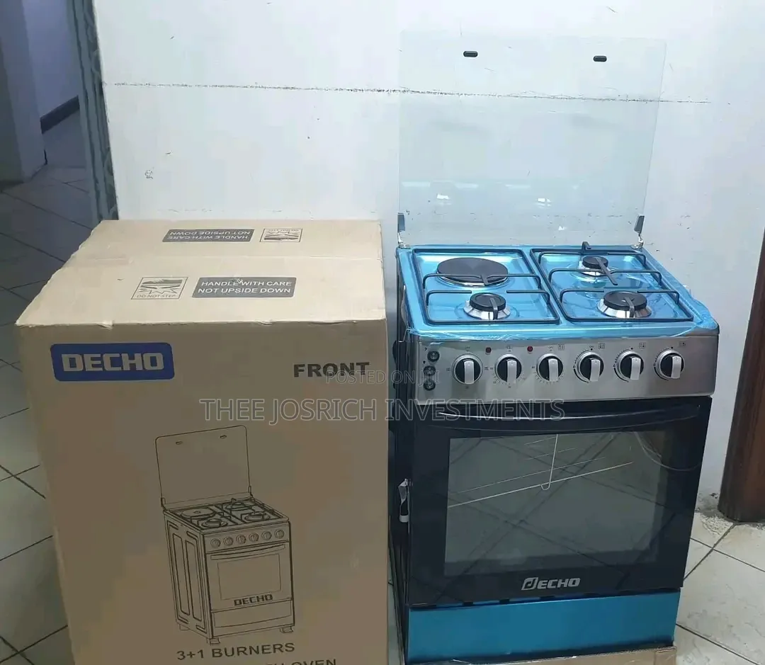 60*60 Decho 3+1 Standing Cooker With Electric Oven