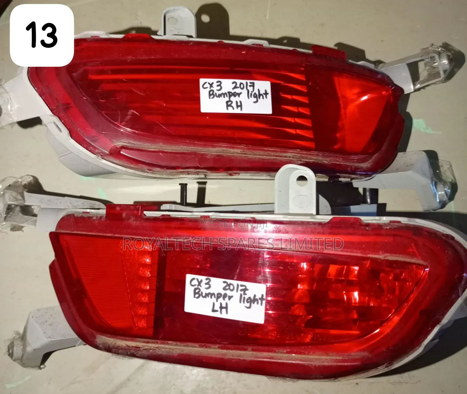Cx3 2017 Bumper Light Set Left+Right
