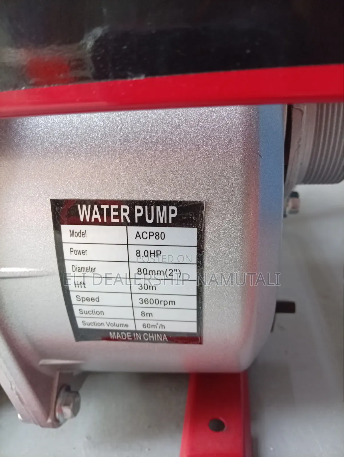 Aico Acp80 8hp Gasoline Water Pump – High Performance 3" Pump