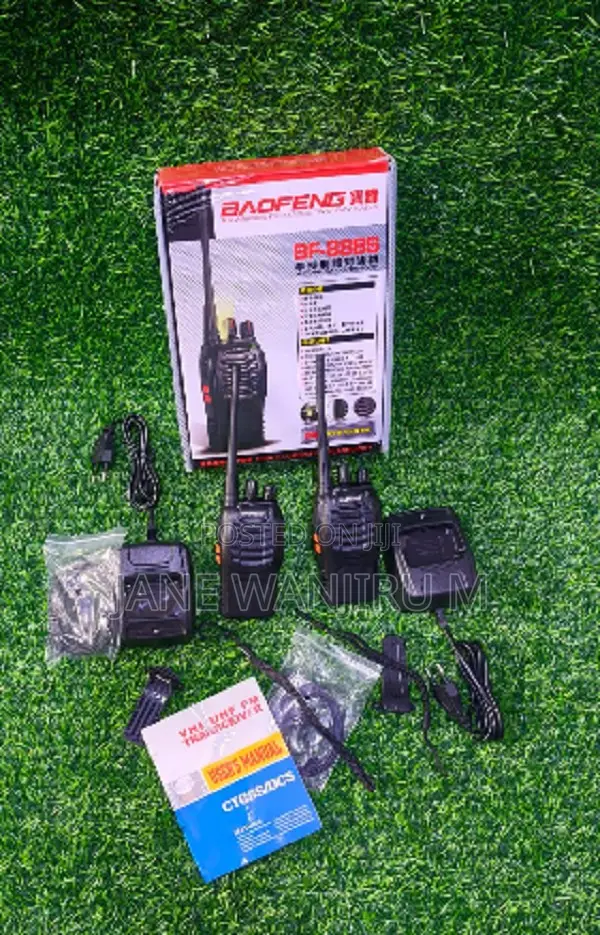 New Professional Bf-888s Walkie Talkie – Clear Voice Strong Signal