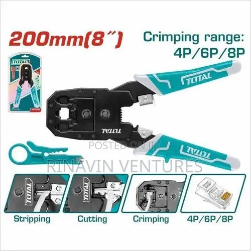 Total Mpc4468p Modular Plug Crimper