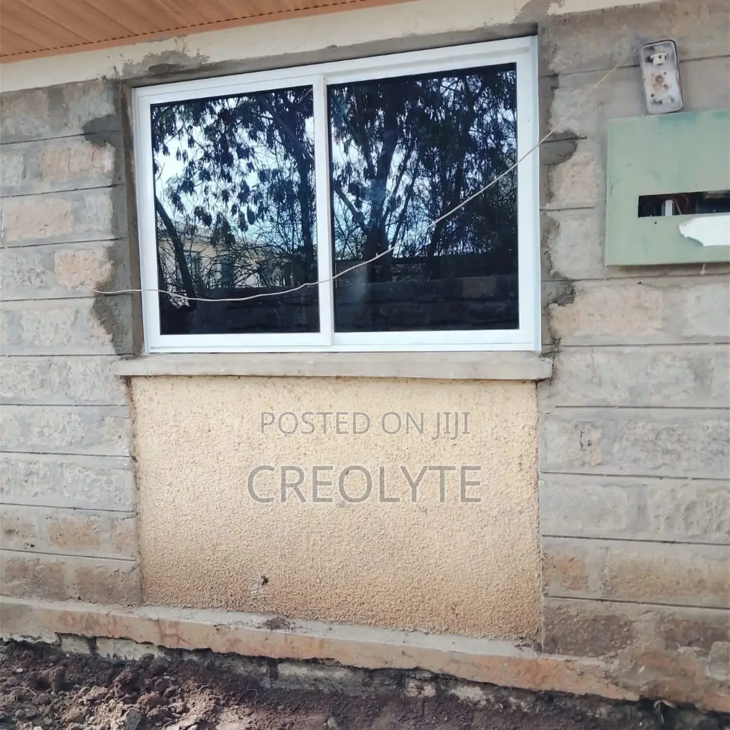 Aluminium Sliding Window – White Finish – Supply Install