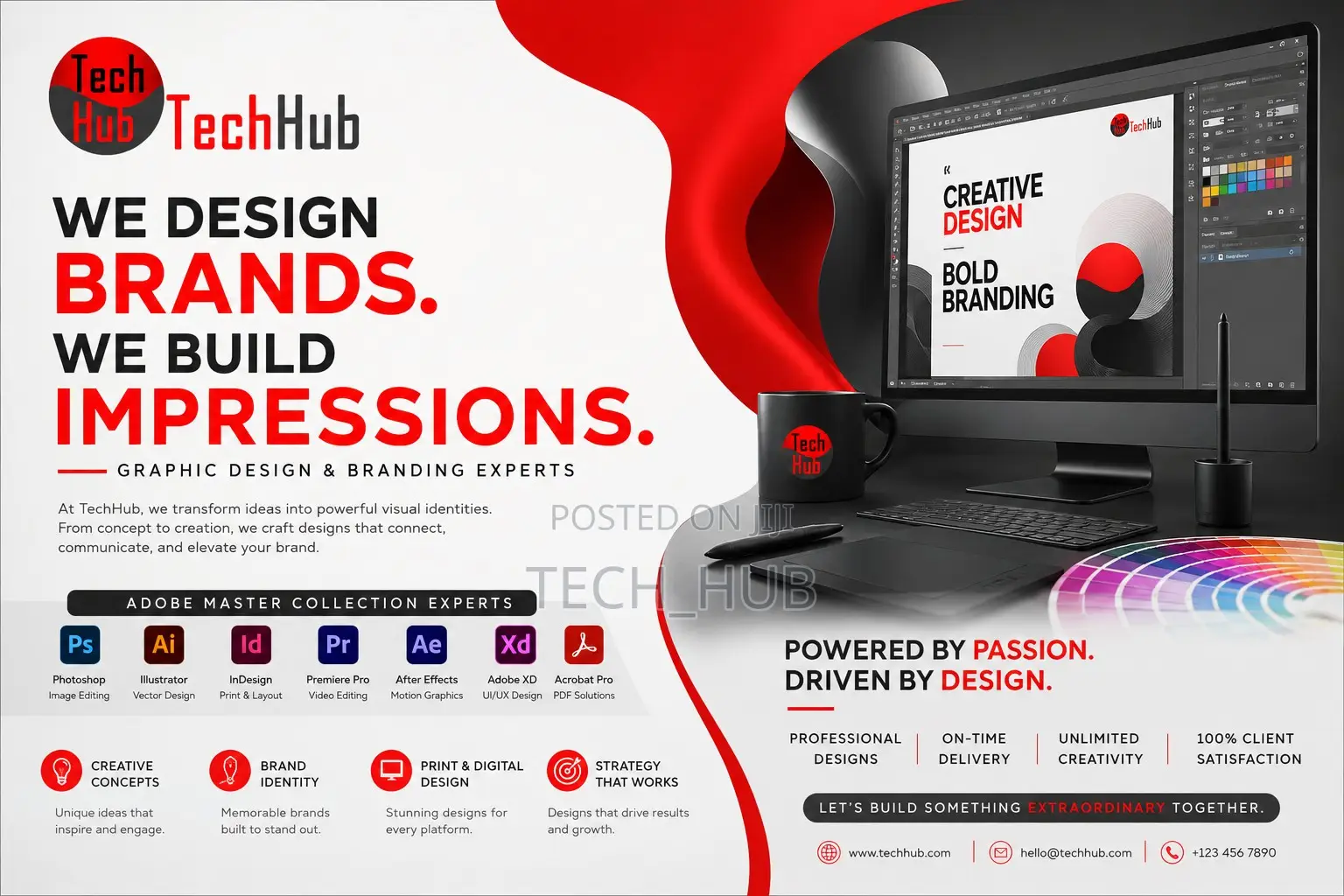 Graphics Design Branding Services Experts (Marketing Materials)