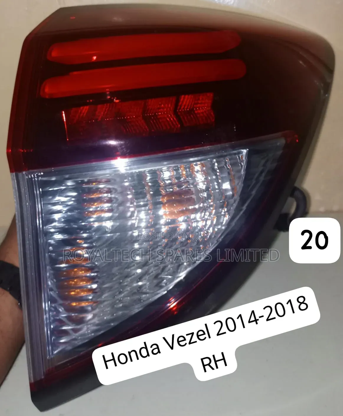 Honda Vezel 2014-2018 Left+Right Taillights
