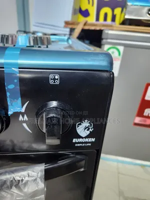 4 Gas Black Cooker New Standing Cooker Euro