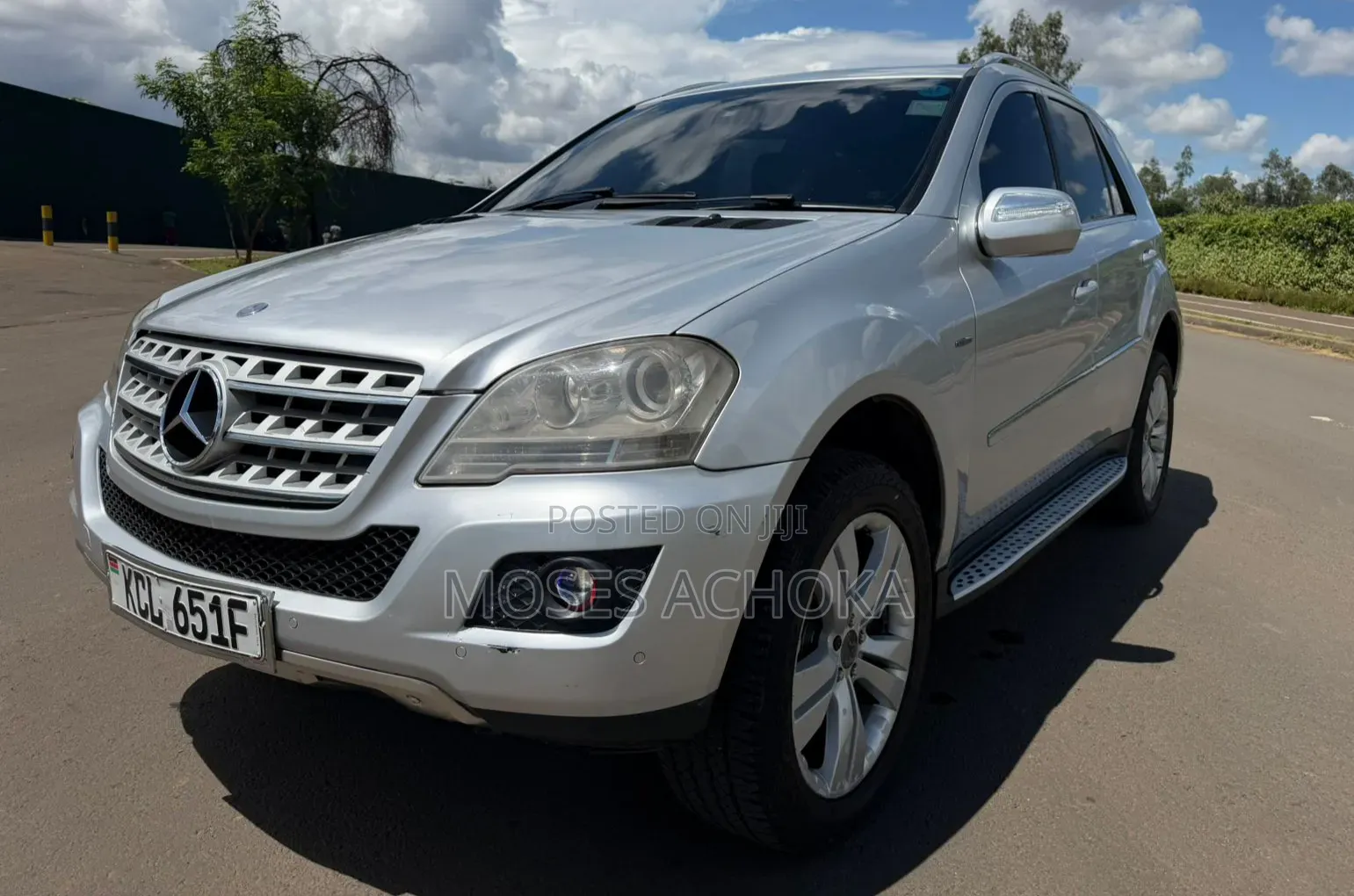 Mercedes-Benz M Class 2010 Silver