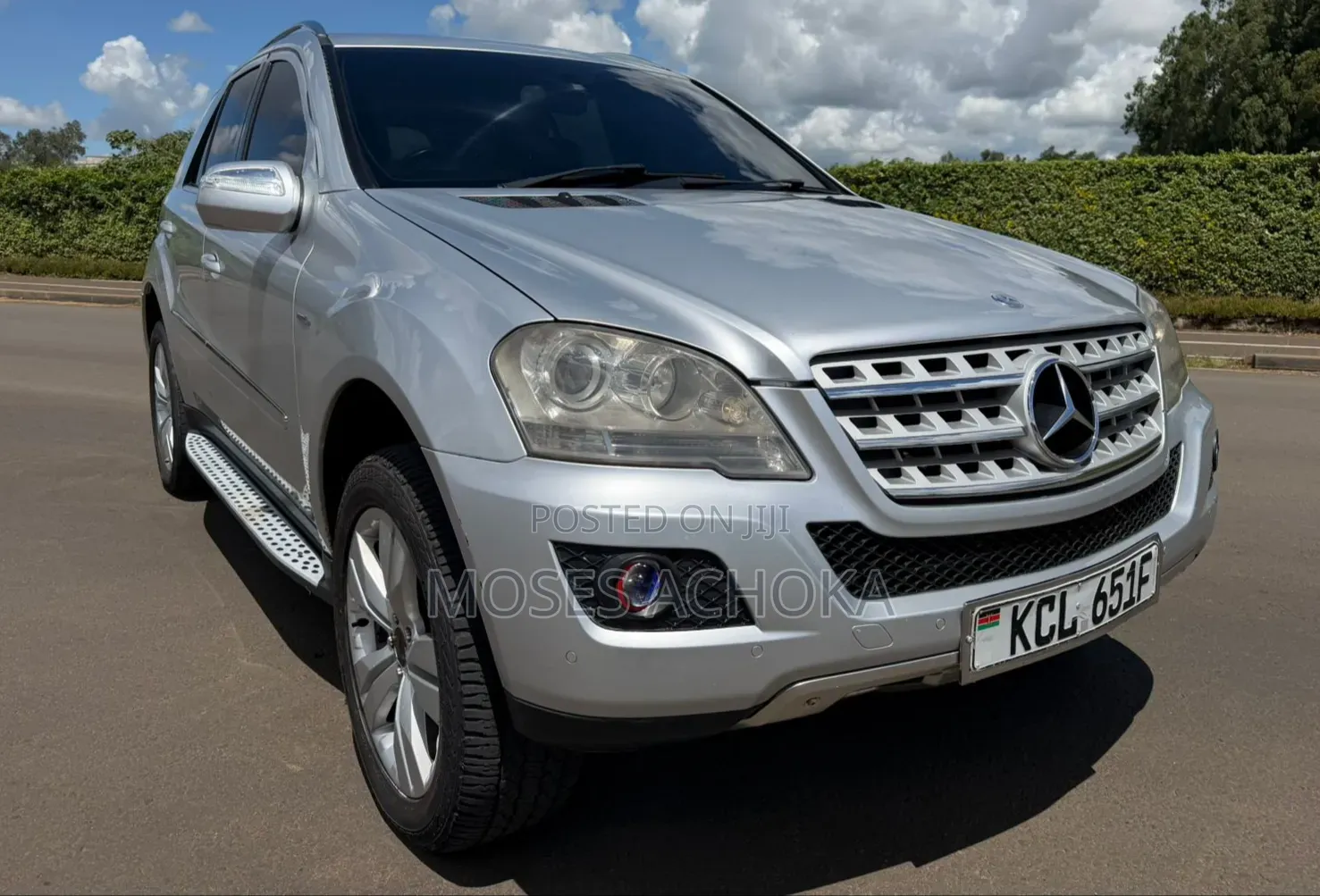 Mercedes-Benz M Class 2010 Silver